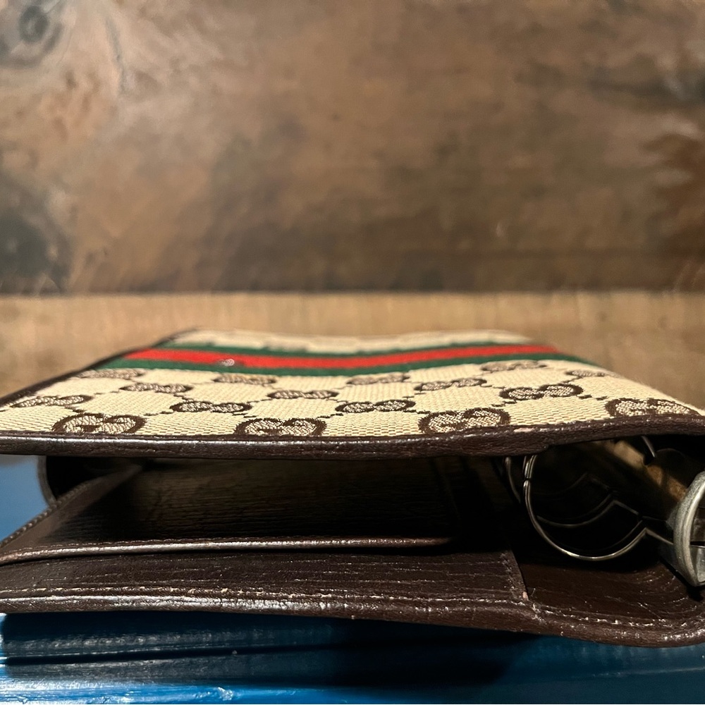 GUCCI Vintage Agenda Planner Cover GG - Picture 6 of 14